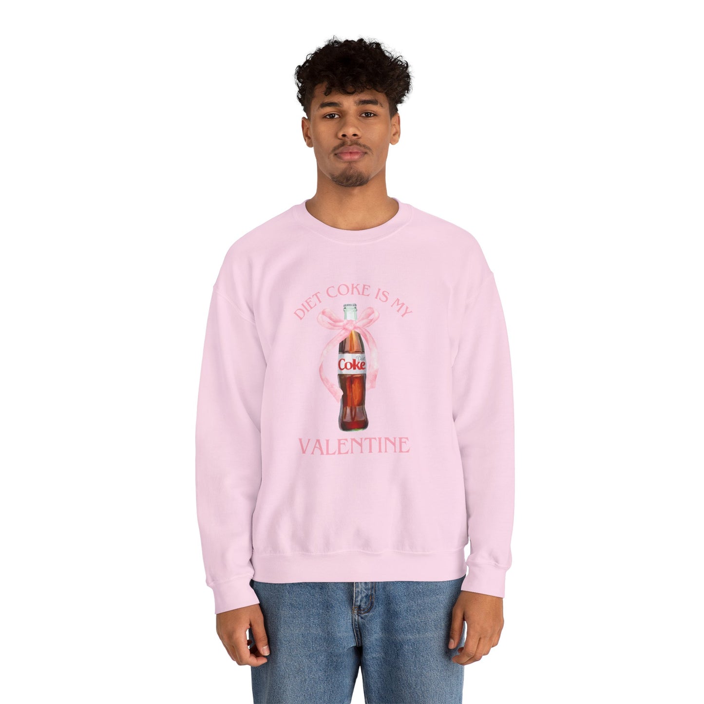 Diet Coke Valentine's Day Sweatshirt - Unisex Heavy Blend Crewneck