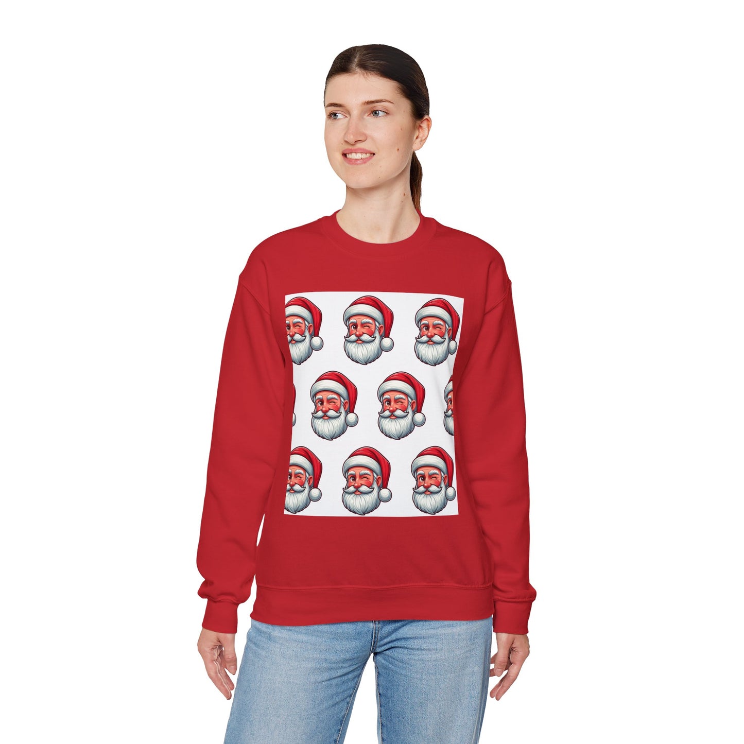 Santa Claus Winking Sweatshirt