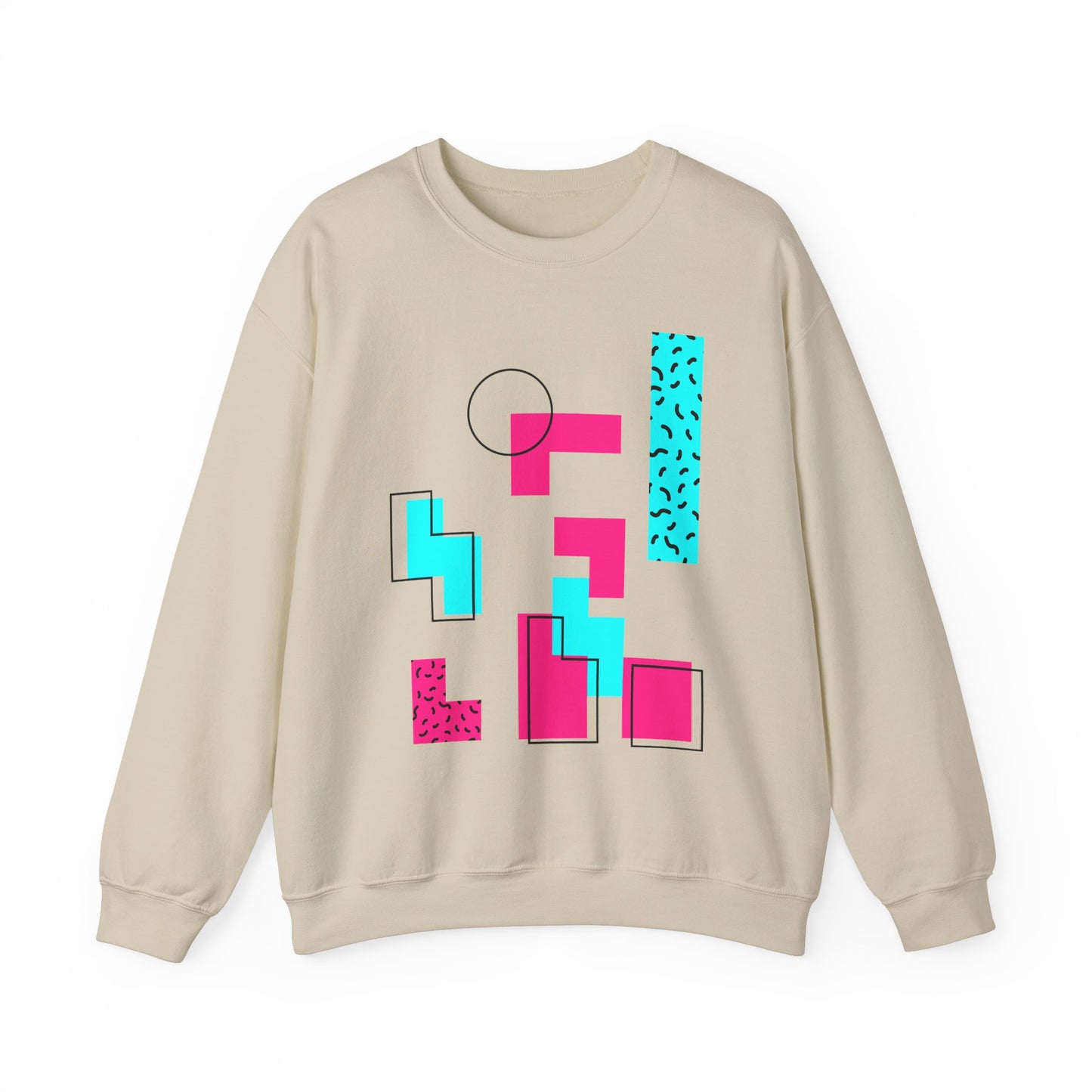 Geometric Pop Art Sweatshirt - Unisex Heavy Blend™