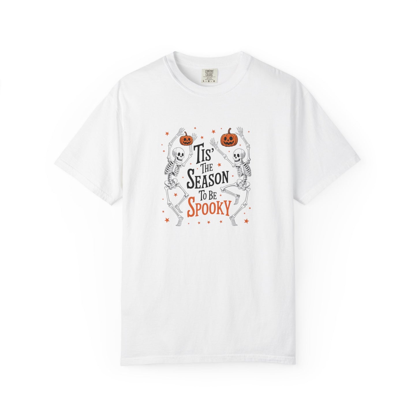 Halloween Spooky T-shirt, Unisex Halloween Tee | 'Tis the Season to be Spooky | Seasonal T-shirt, Fall Festival Shirt, Fun Spooky Apparel, Pumpkin Shirt
