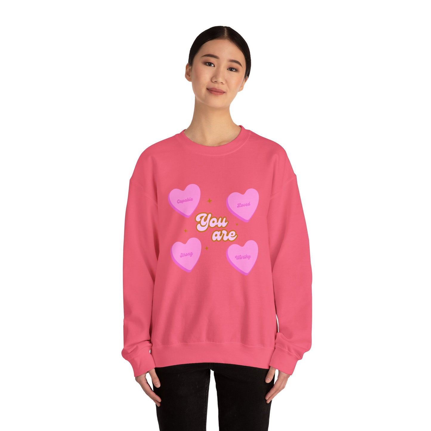 You Are Loved Unisex Heavy Blend™ Crewneck Sweatshirt