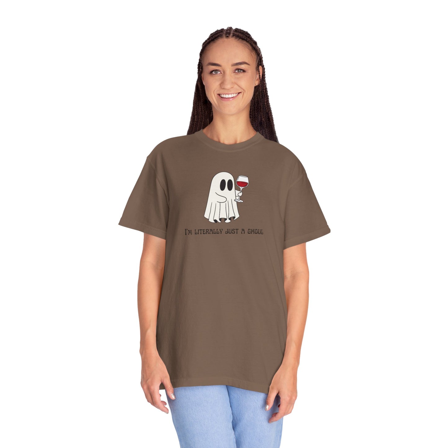 I'm Literally Just a Ghoul Wine Unisex Tee