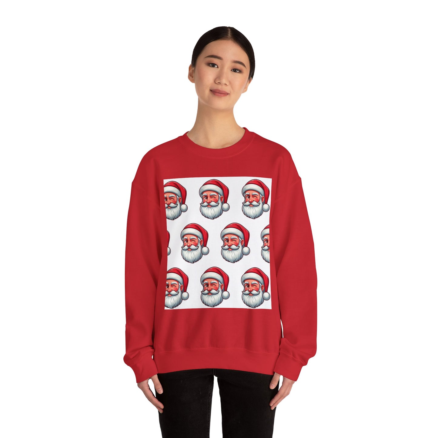 Santa Claus Winking Sweatshirt