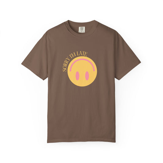 Upside Down Smiley Vibes T-Shirt, Cute Graphic Tee, Unisex Summer Shirt, Fun Casual Wear, Gift for Friends, Happy Mood Apparel