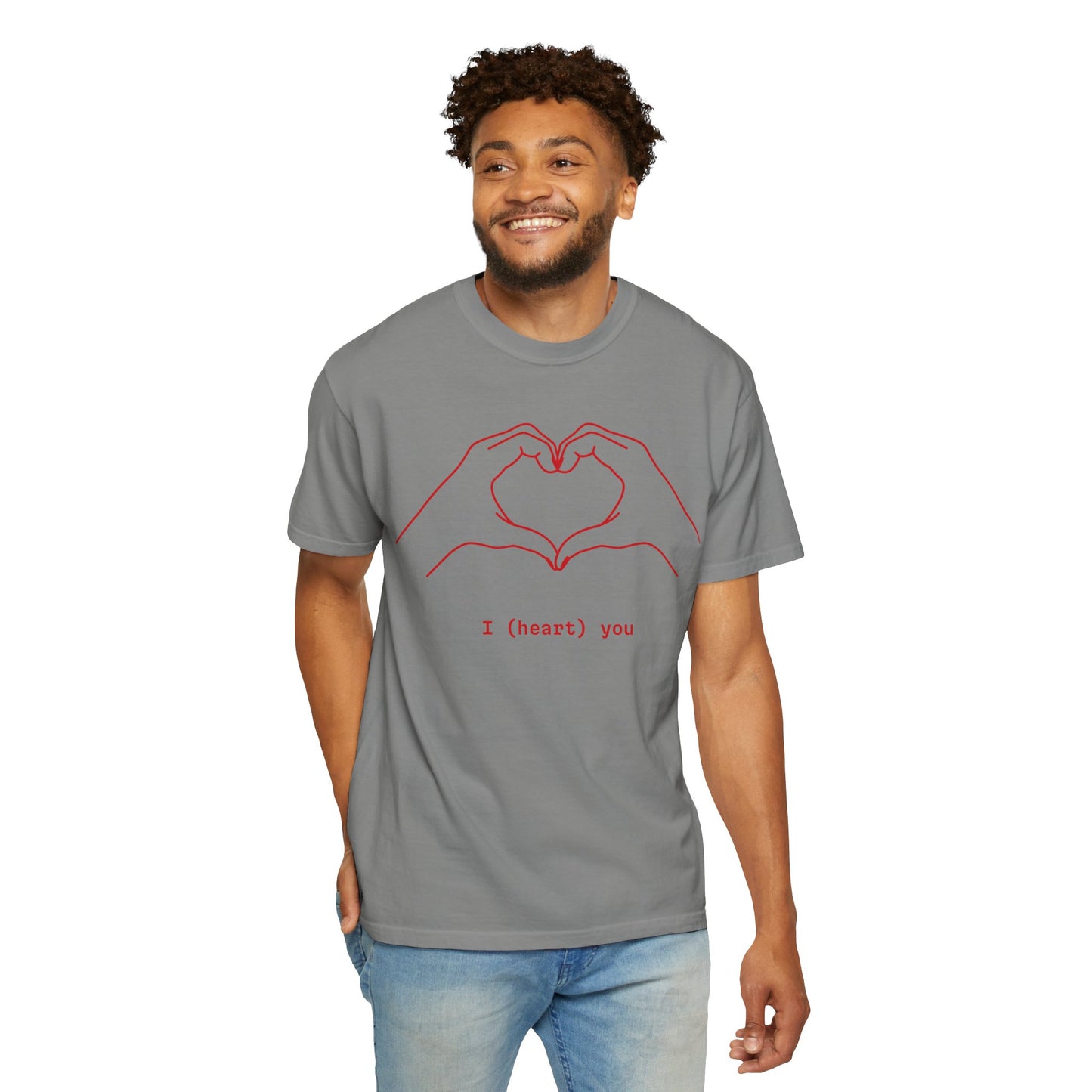 I (Heart) You Unisex Jersey Tee - Perfect Love Gift for Any Occasion