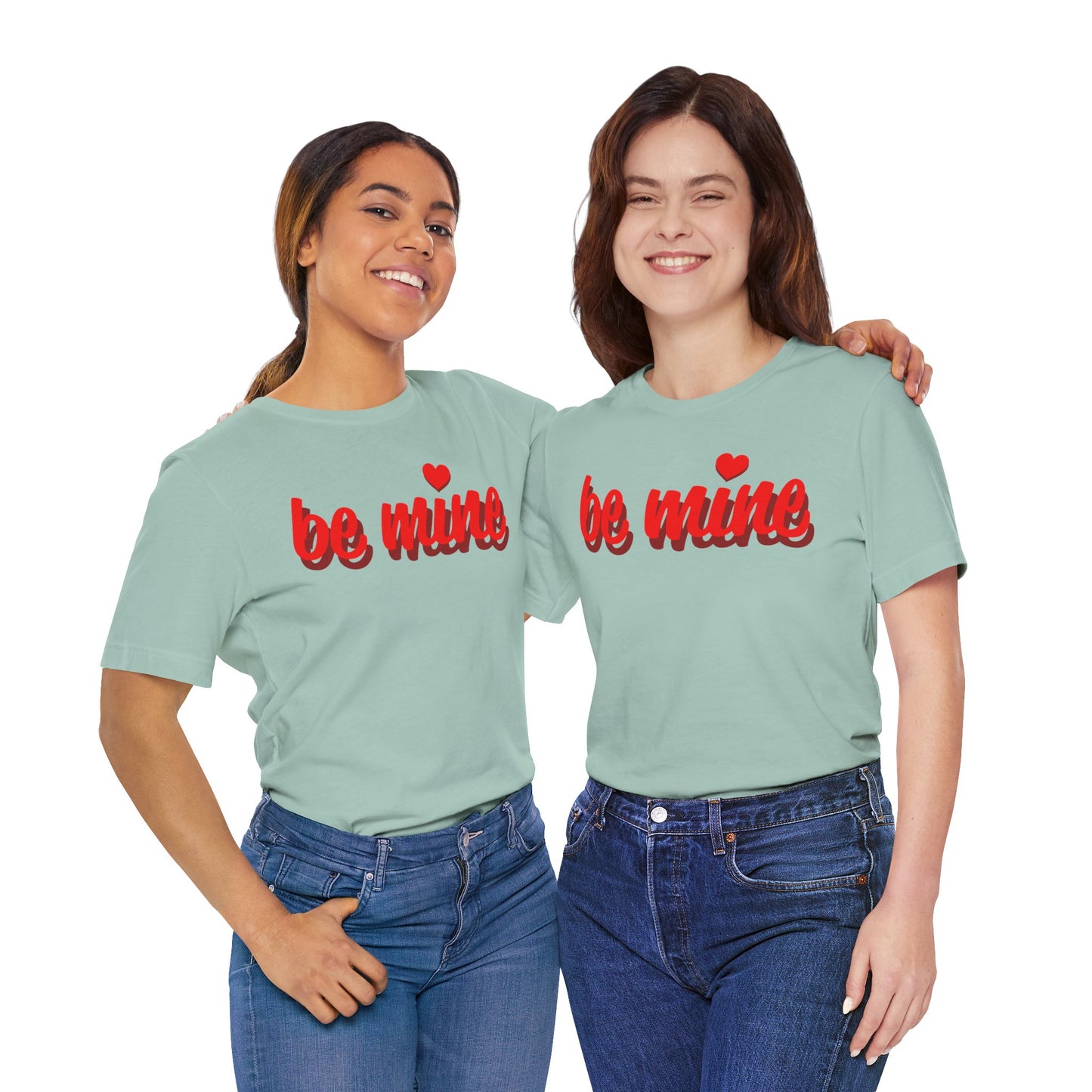 Be Mine Unisex Tee - Perfect for Valentine's Day and Everyday Wear