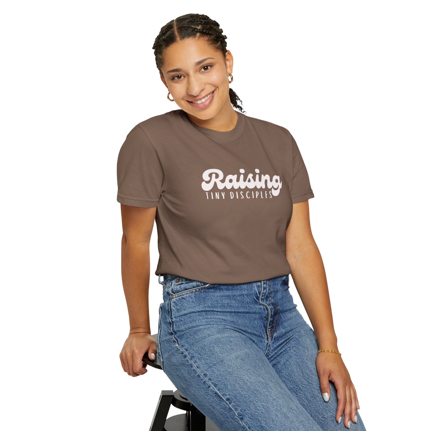 Unisex Inspirational T-Shirt for Parents, Raising Tiny Disciples Tee, Family Gathering Wear, Gift for Moms & Dads, Casual Outfit, Baby [...]