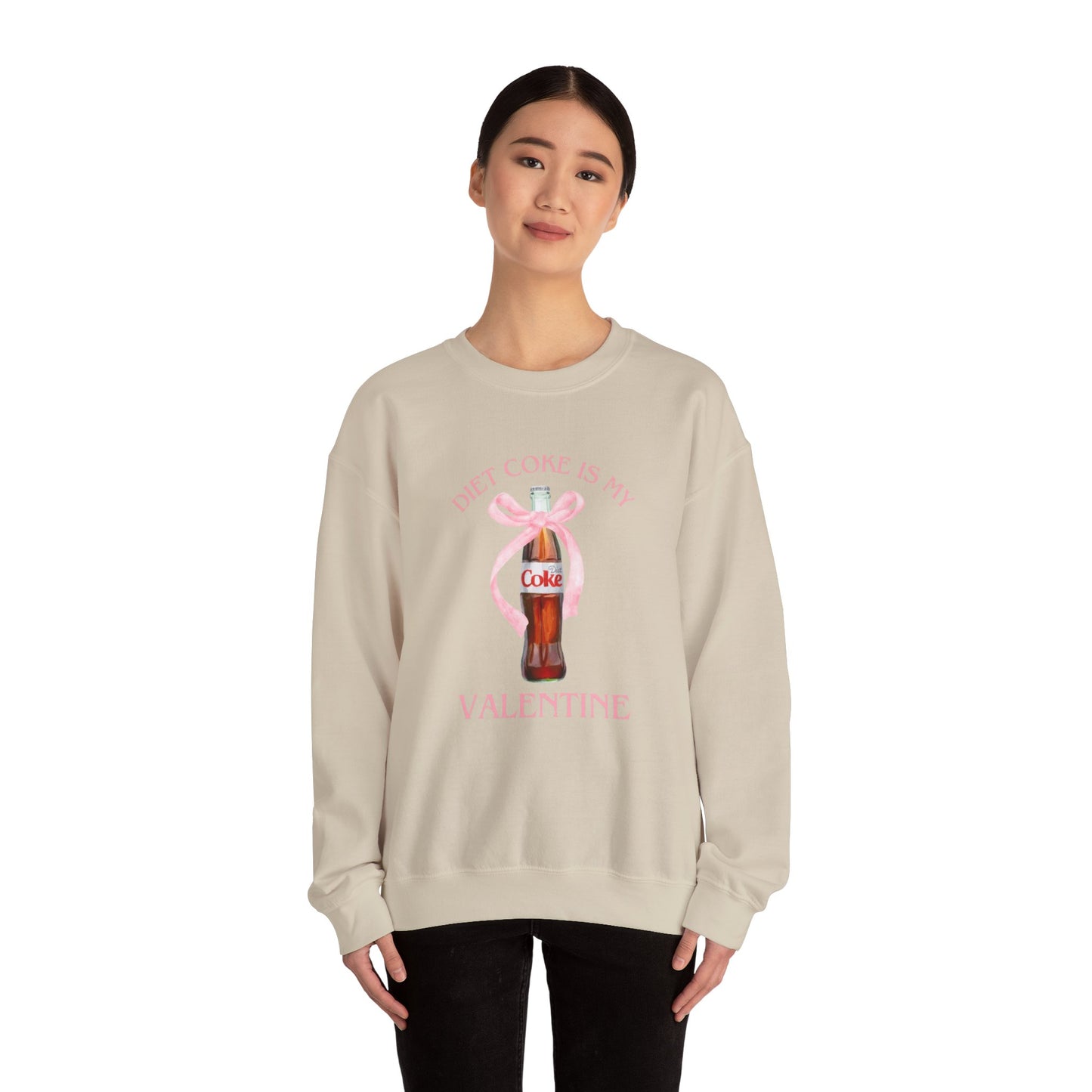 Diet Coke Valentine's Day Sweatshirt - Unisex Heavy Blend Crewneck