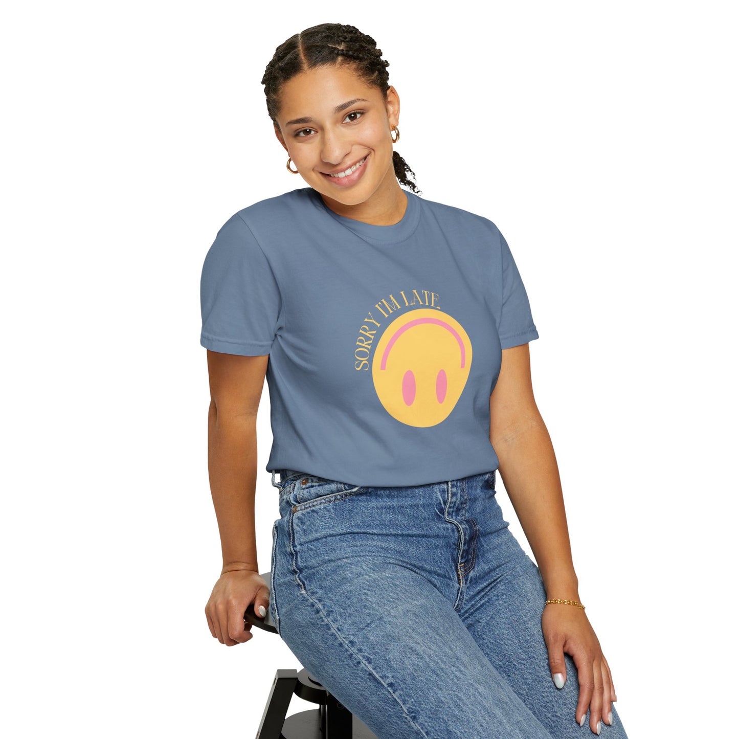 Upside Down Smiley Vibes T-Shirt, Cute Graphic Tee, Unisex Summer Shirt, Fun Casual Wear, Gift for Friends, Happy Mood Apparel