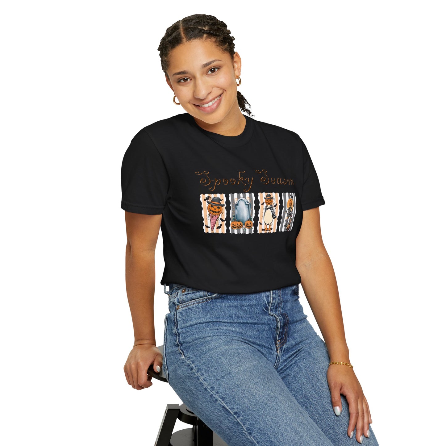 Spooky Season Unisex T-shirt, Halloween Tee, Casual Wear, Autumn Apparel, Gift for Halloween Lovers, Cozy Graphic Tee