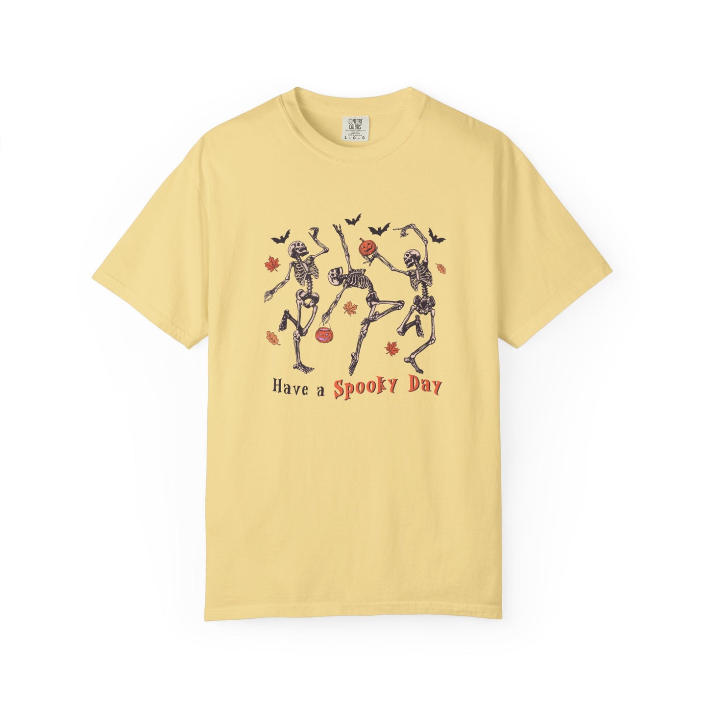 Spooky Skeleton Dance T-Shirt, | Have a Spooky Day | Halloween Costume, Unisex Tee, Casual Wear, Fun Seasonal Gift, Festive Apparel