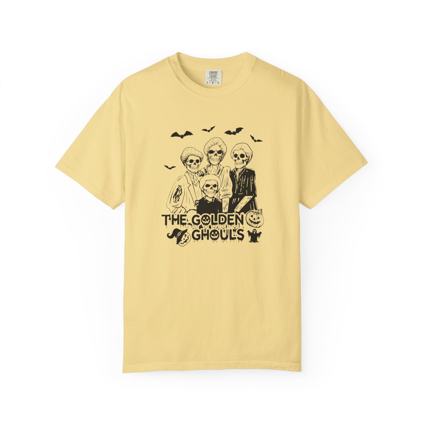 Halloween Graphic Tee, The Golden Ghouls Shirt, Spooky Unisex T-shirt, Fall Fashion, Halloween Costume Top