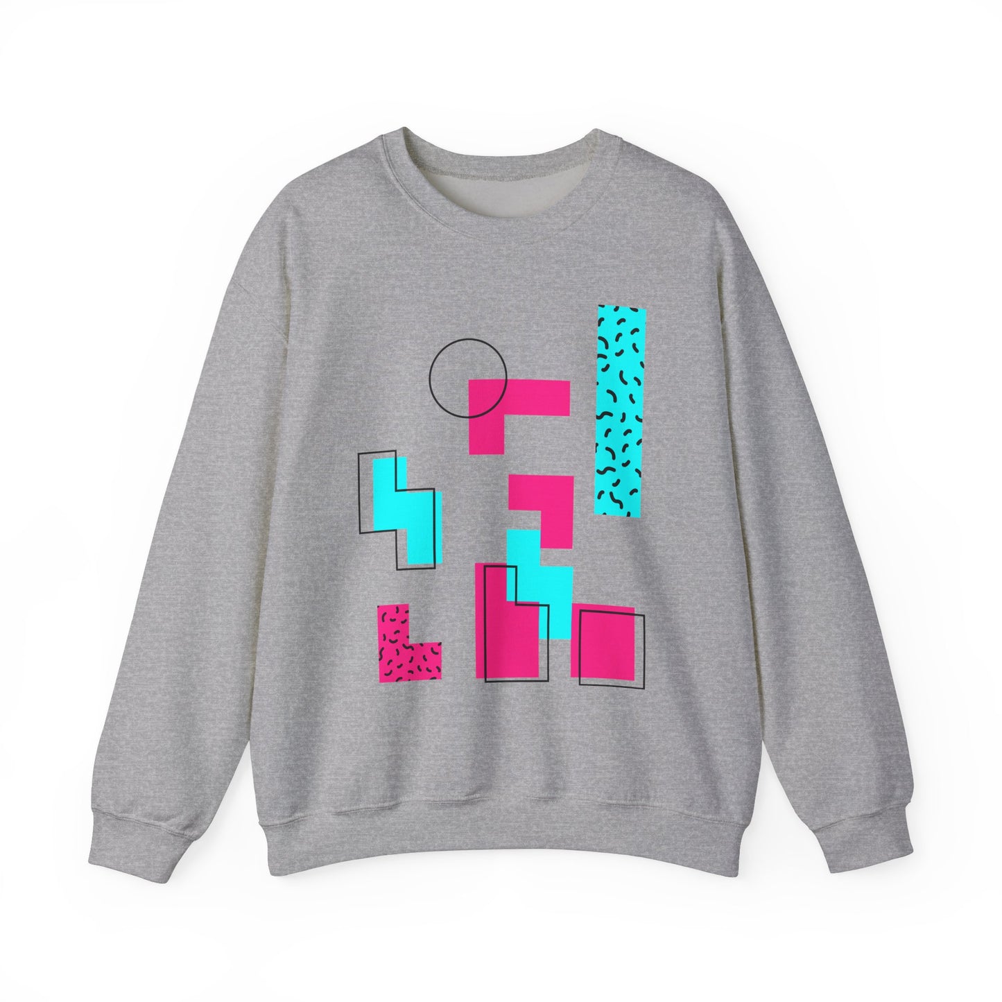 Geometric Pop Art Sweatshirt - Unisex Heavy Blend™