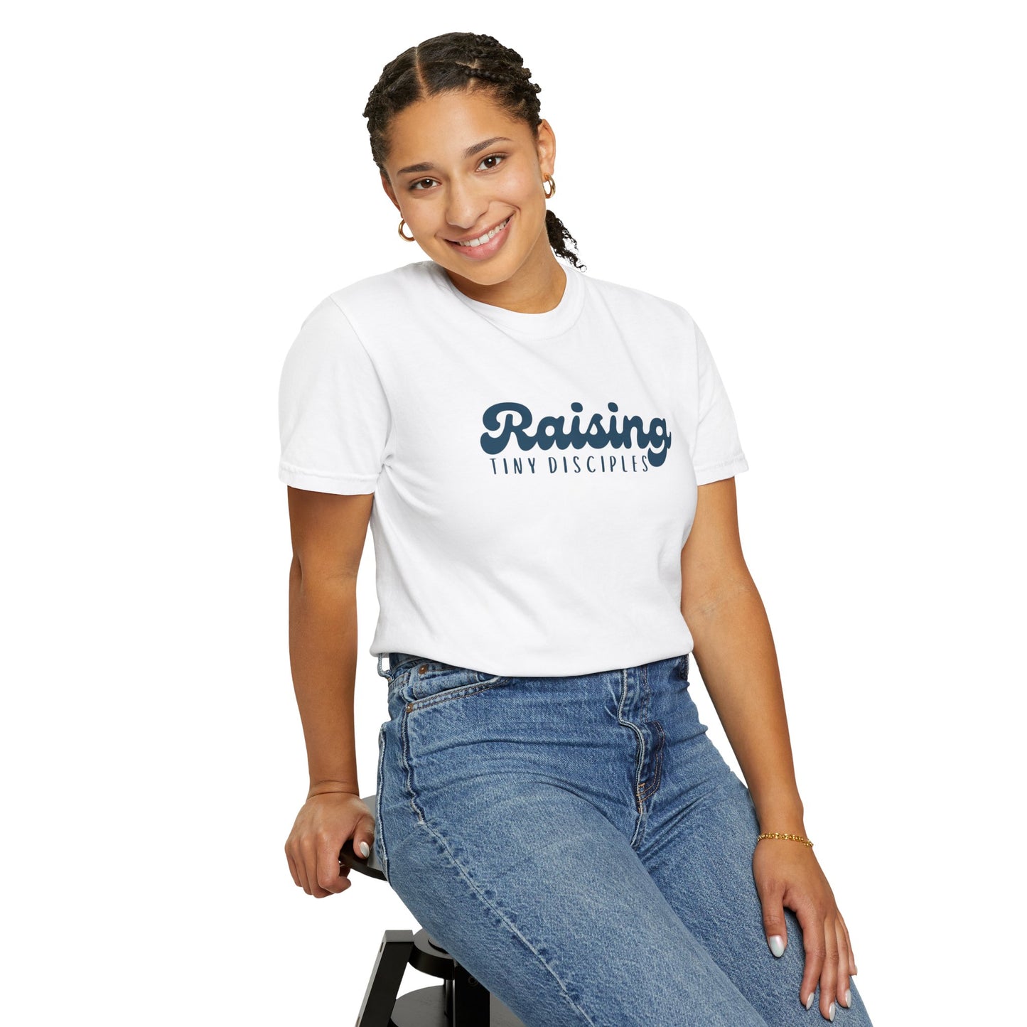 Unisex Inspirational T-Shirt for Parents, Raising Tiny Disciples Tee, Family Gathering Wear, Gift for Moms & Dads, Casual Outfit, Baby [...]
