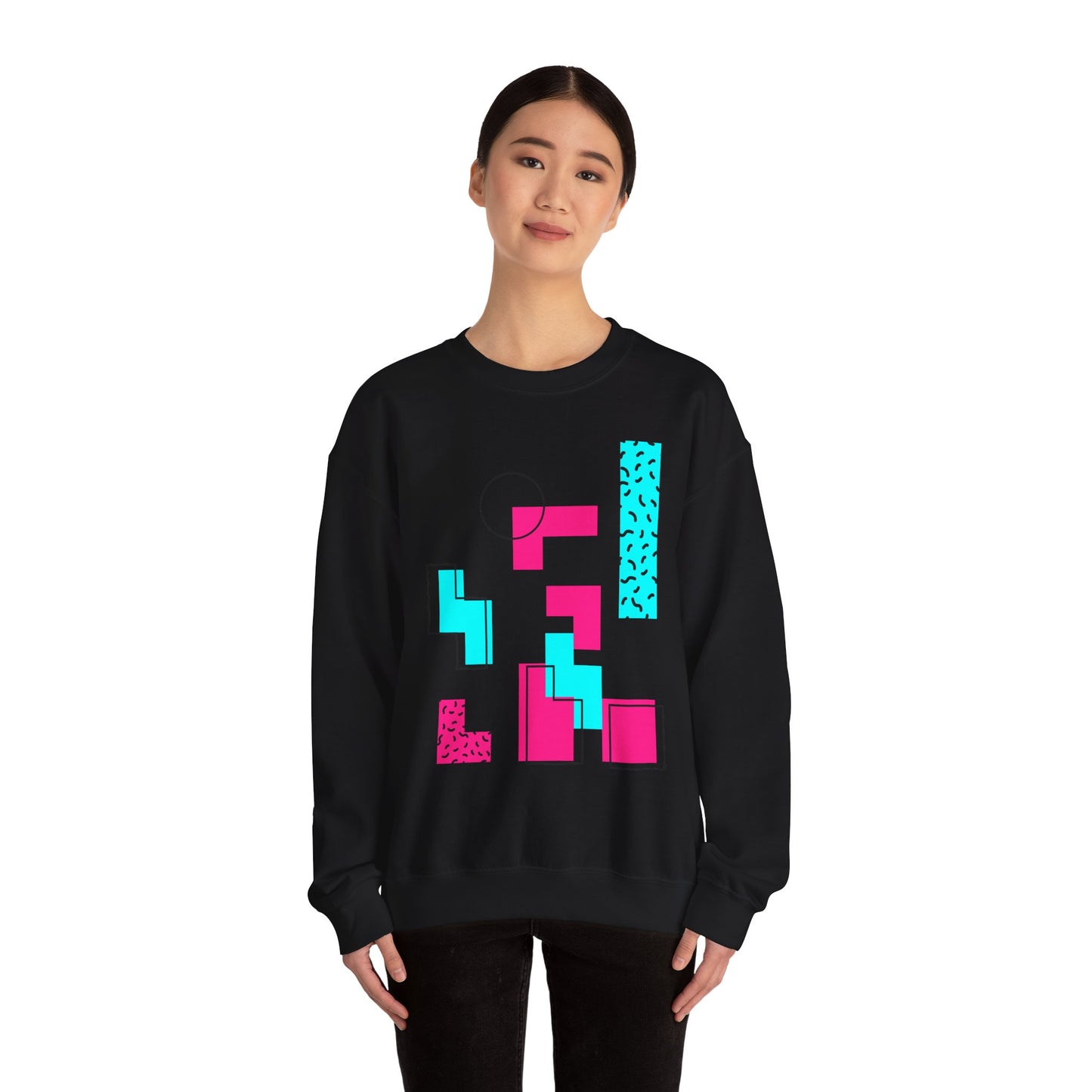 Geometric Pop Art Sweatshirt - Unisex Heavy Blend™