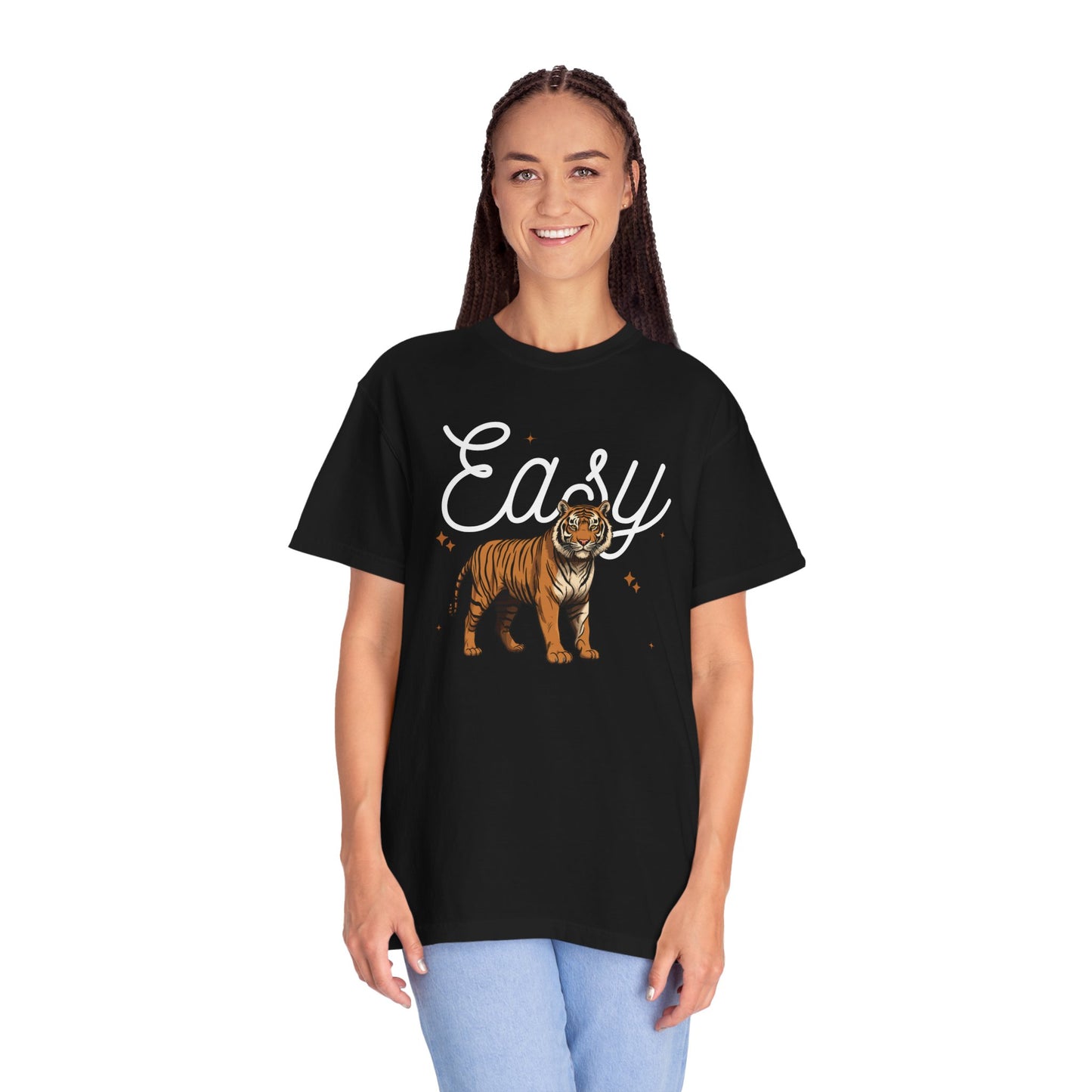 Tiger T-Shirt - Easy Tiger Play On Words