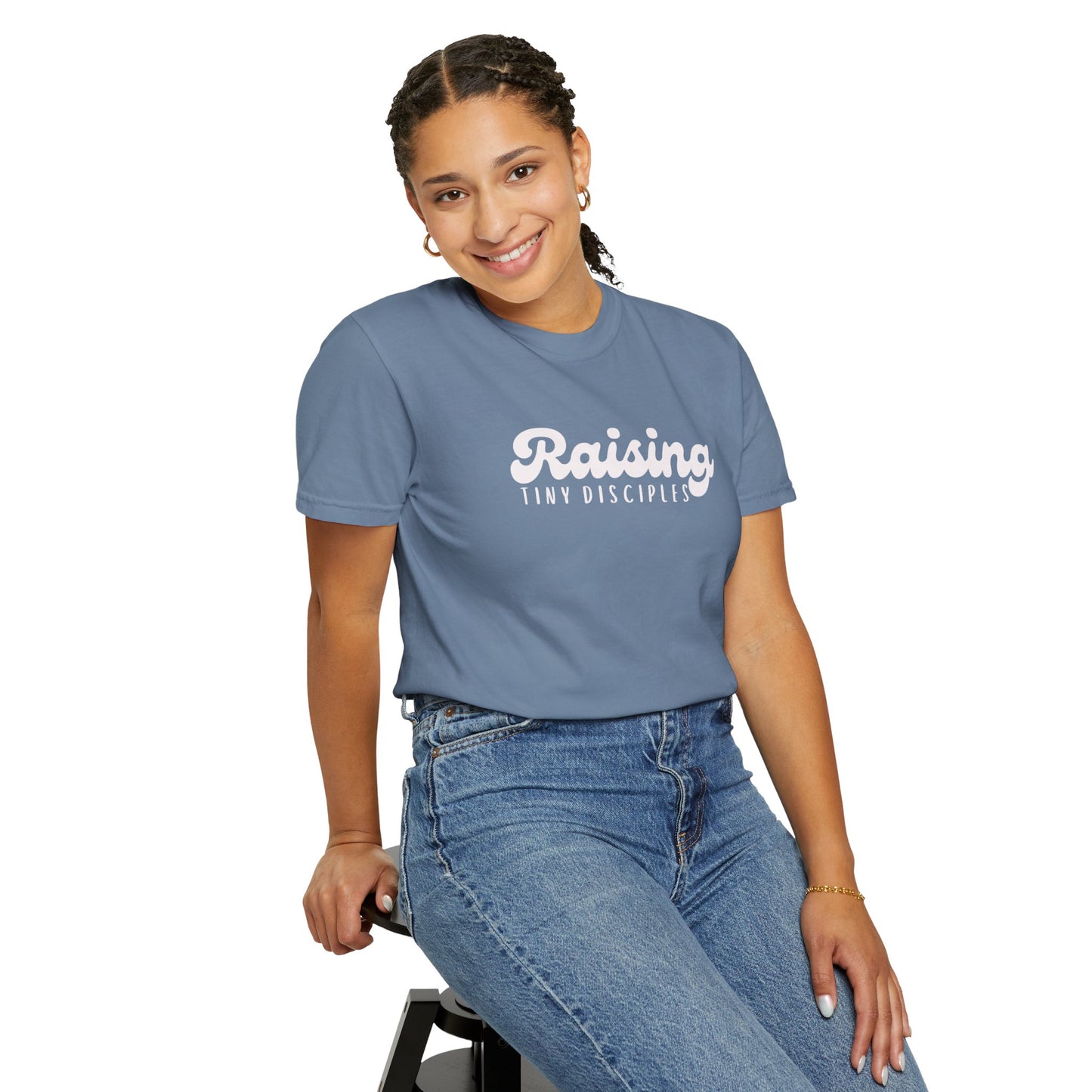 Unisex Inspirational T-Shirt for Parents, Raising Tiny Disciples Tee, Family Gathering Wear, Gift for Moms & Dads, Casual Outfit, Baby [...]
