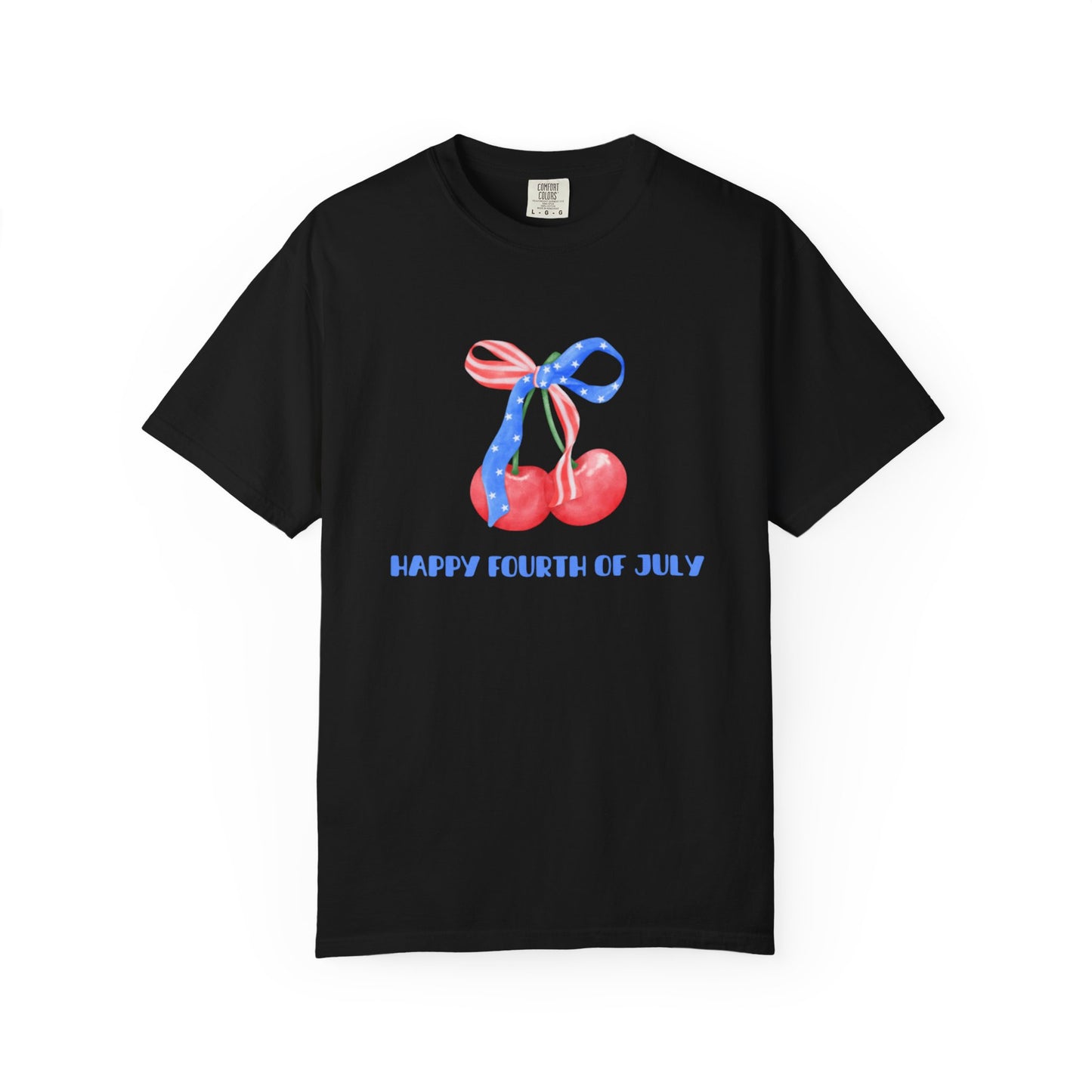 Happy Fourth of July Cherries Unisex Tee
