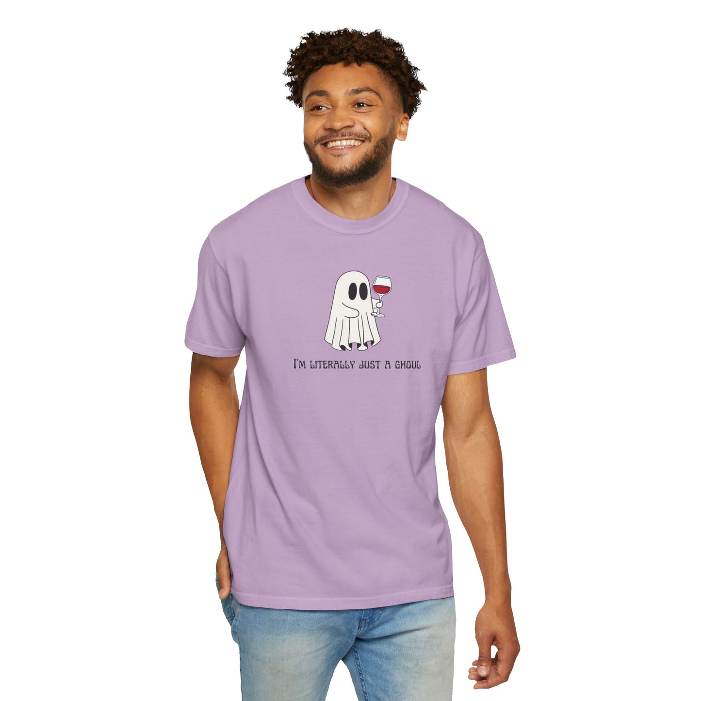 I'm Literally Just a Ghoul Wine Unisex Tee