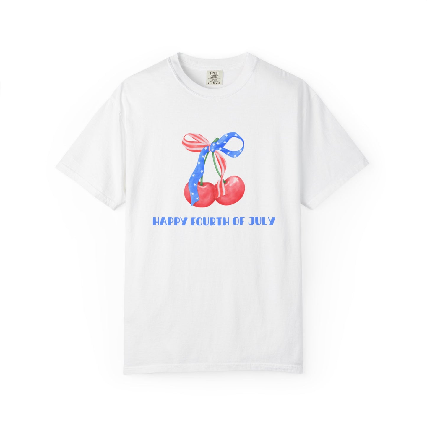 Happy Fourth of July Cherries Unisex Tee