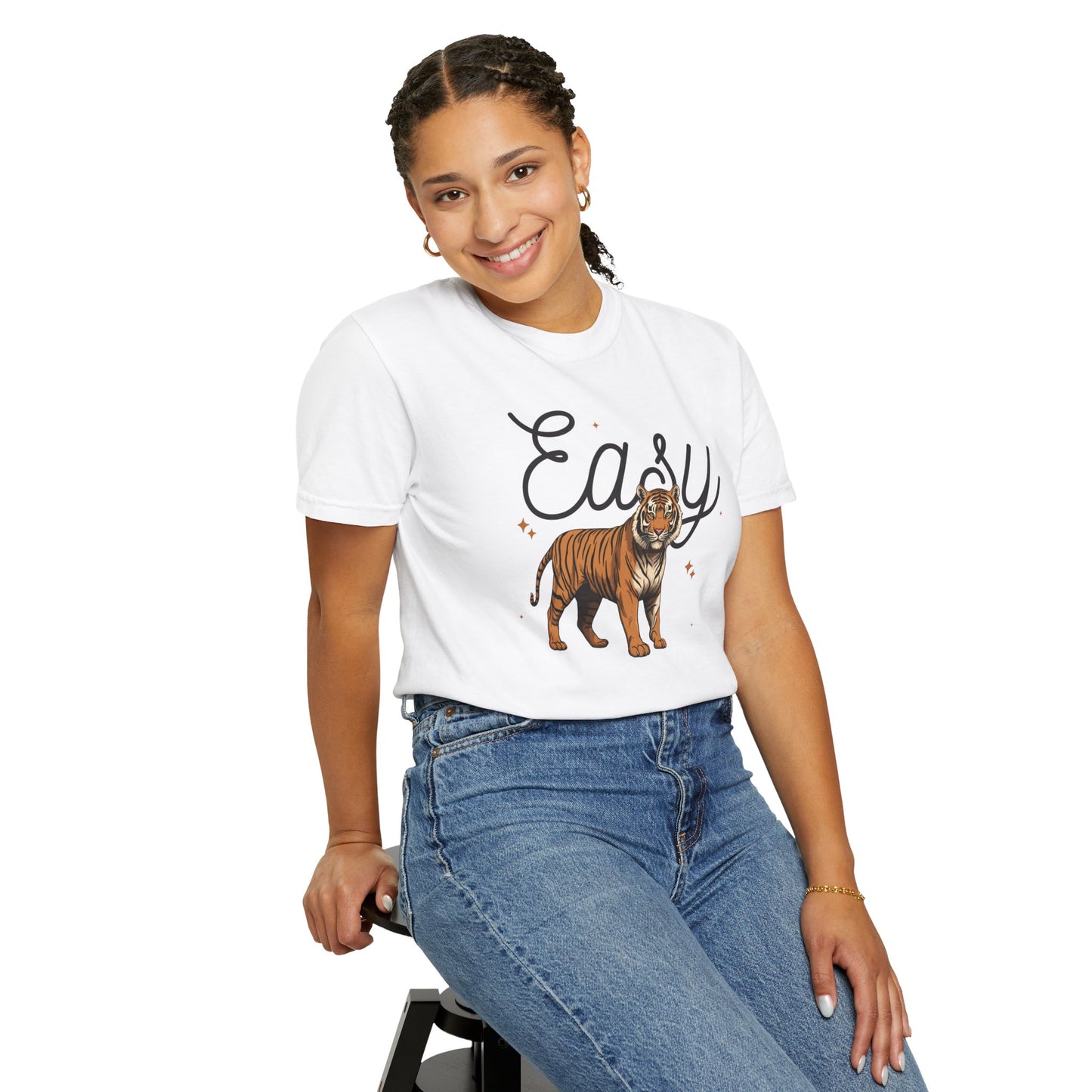 Tiger T-Shirt - Easy Tiger Play On Words