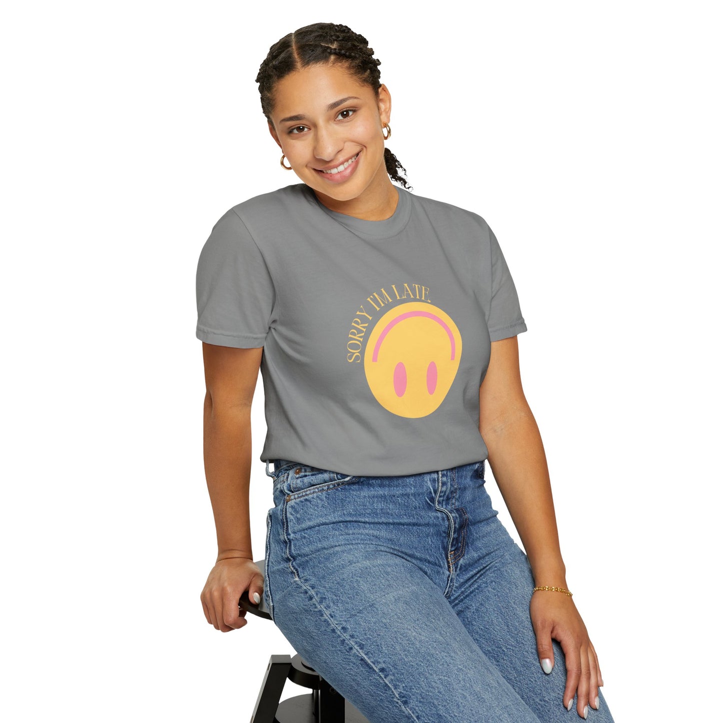 Upside Down Smiley Vibes T-Shirt, Cute Graphic Tee, Unisex Summer Shirt, Fun Casual Wear, Gift for Friends, Happy Mood Apparel