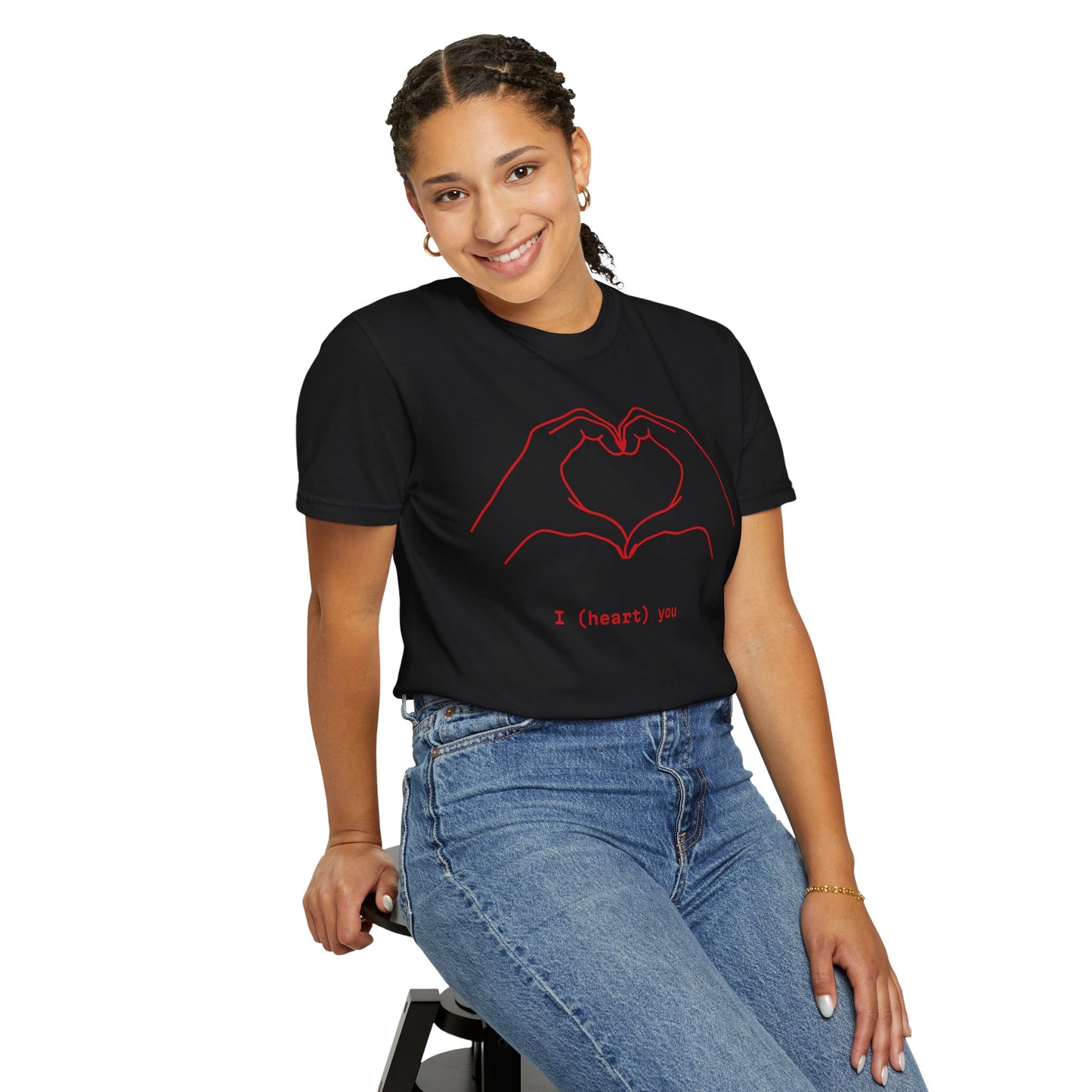 I (Heart) You Unisex Jersey Tee - Perfect Love Gift for Any Occasion
