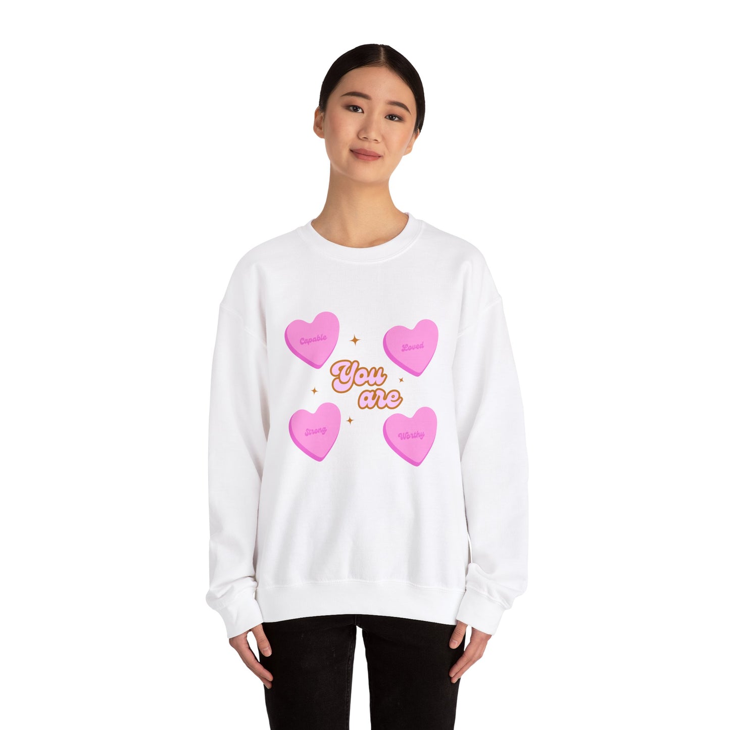 You Are Loved Unisex Heavy Blend™ Crewneck Sweatshirt