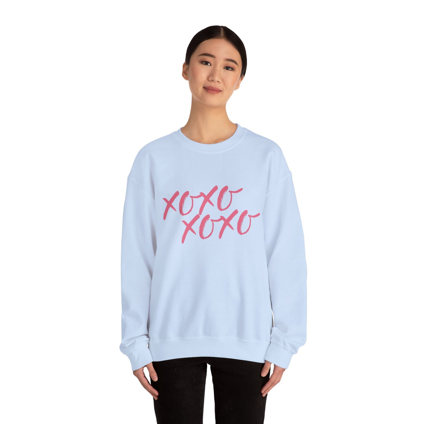 XOXO Love Sweatshirt - Cozy Unisex Crewneck for Every Occasion