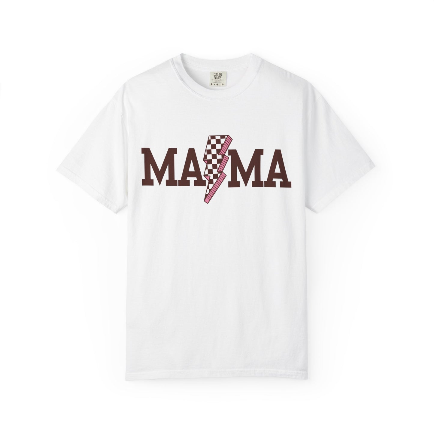 Mama Lightning Bolt T-Shirt, Unisex Tee for Moms, Casual Wear, Gift for Mother's Day, Fun Graphic Shirt