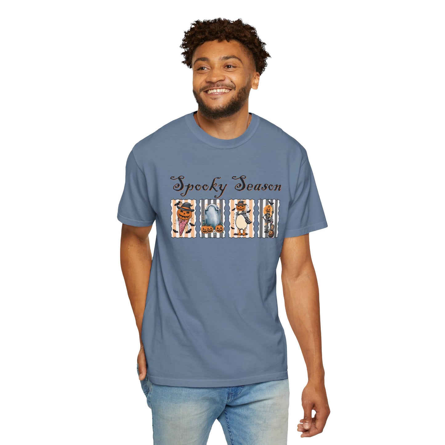 Spooky Season Unisex T-shirt, Halloween Tee, Casual Wear, Autumn Apparel, Gift for Halloween Lovers, Cozy Graphic Tee