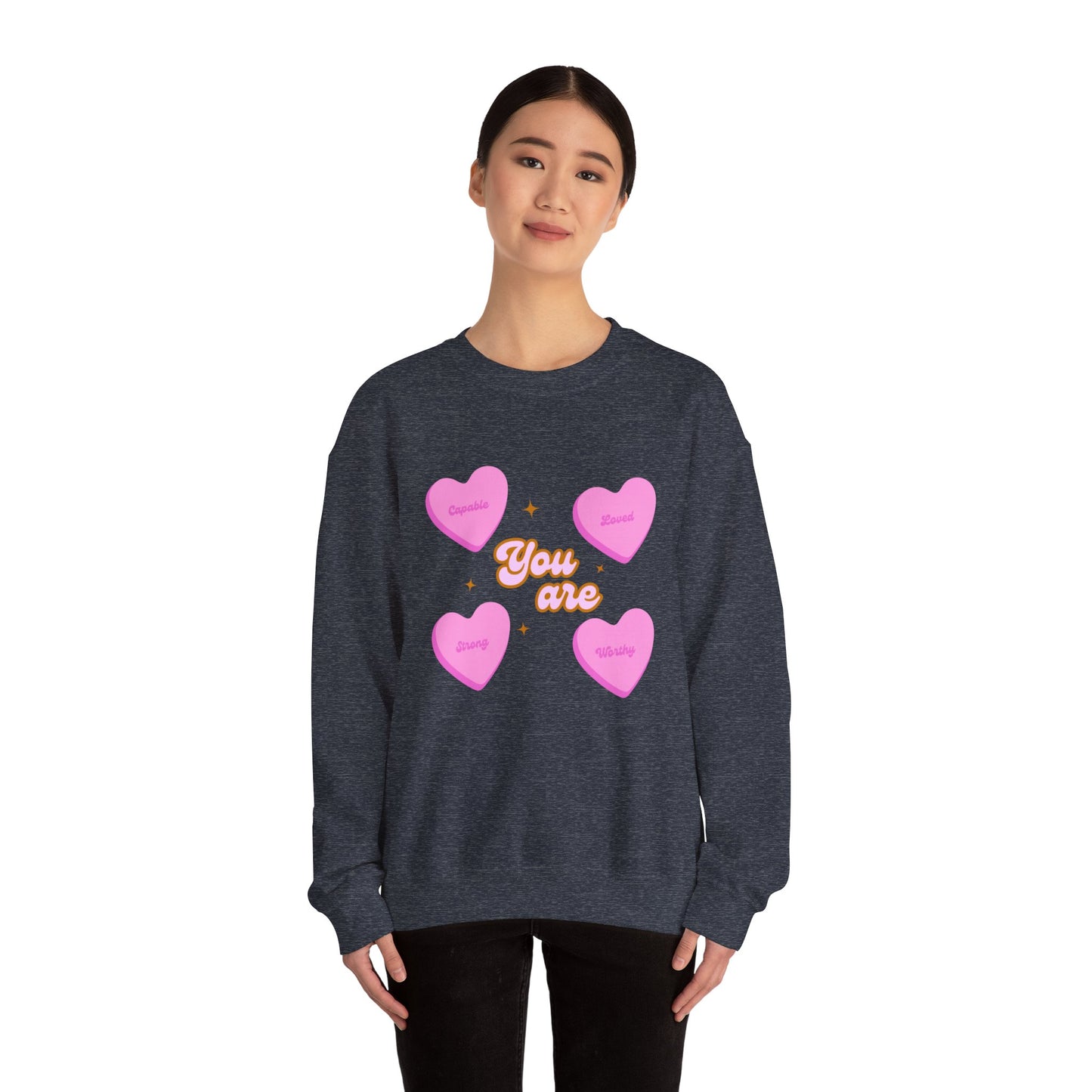 You Are Loved Unisex Heavy Blend™ Crewneck Sweatshirt
