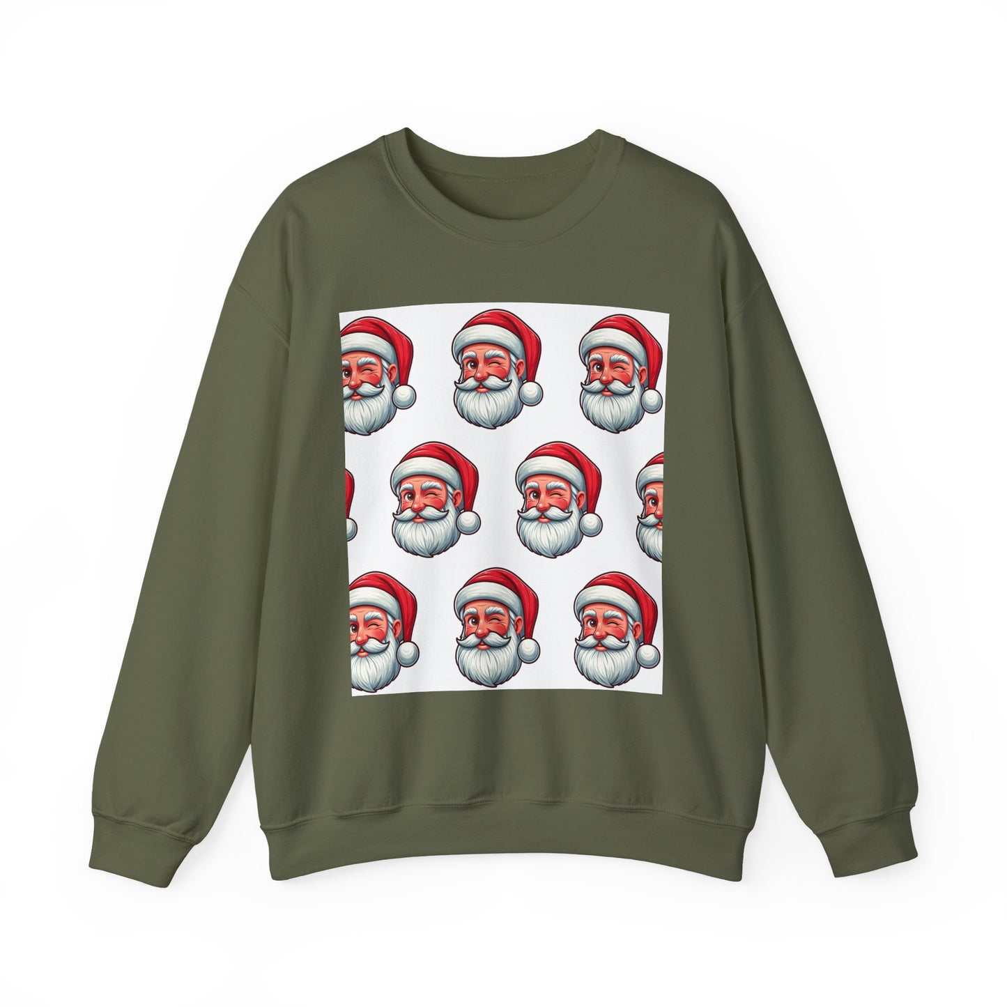 Santa Claus Winking Sweatshirt