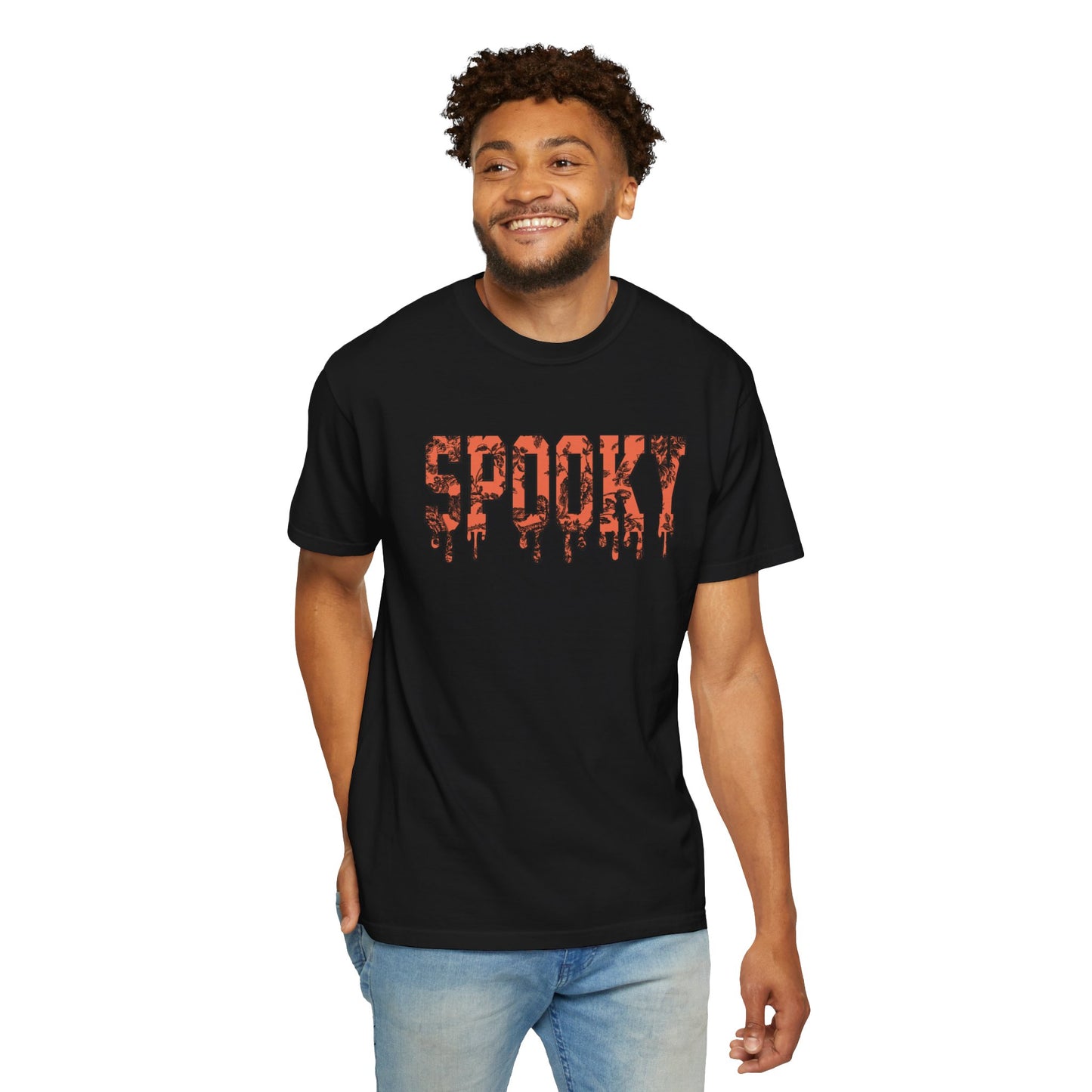 Spooky Unisex T-shirt, Halloween Tee, Casual Wear, Gift for Friends, Spooky Season Apparel, Halloween Party Shirt