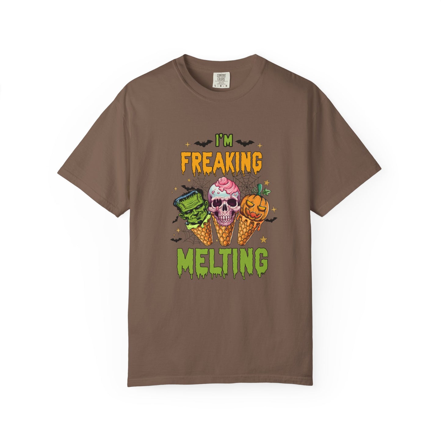 Halloween Ice Cream T-Shirt | I'm Freaking Melting | Fun Graphic Tee, Spooky Apparel, Unisex Shirt, Fall Fashion, Trick-or-Treat Shirt, Party Outfit
