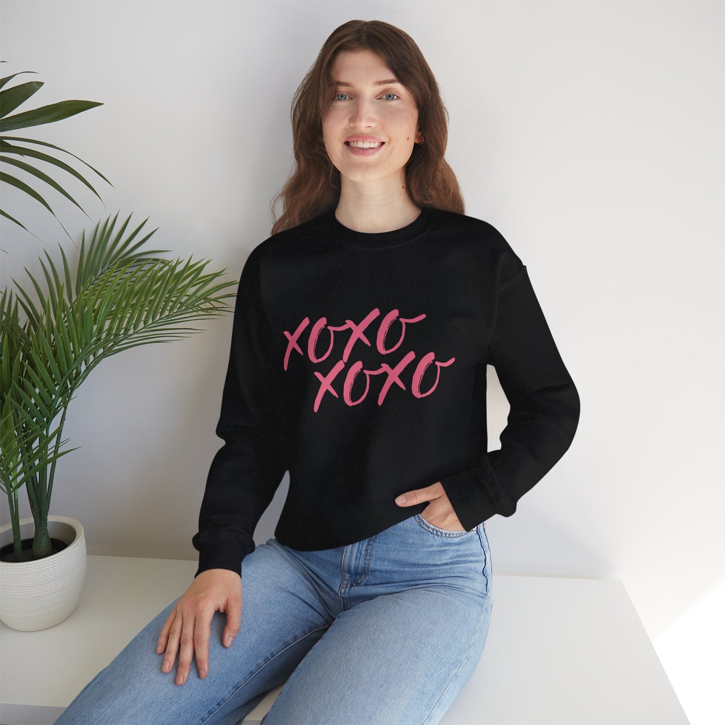 XOXO Love Sweatshirt - Cozy Unisex Crewneck for Every Occasion