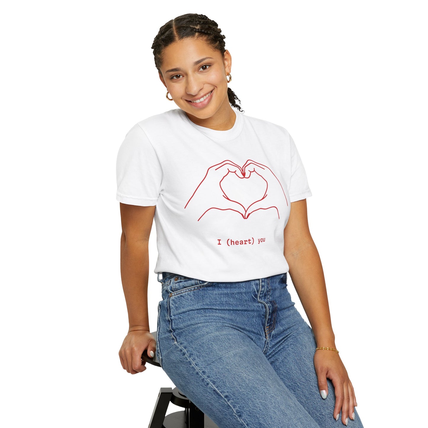 I (Heart) You Unisex Jersey Tee - Perfect Love Gift for Any Occasion