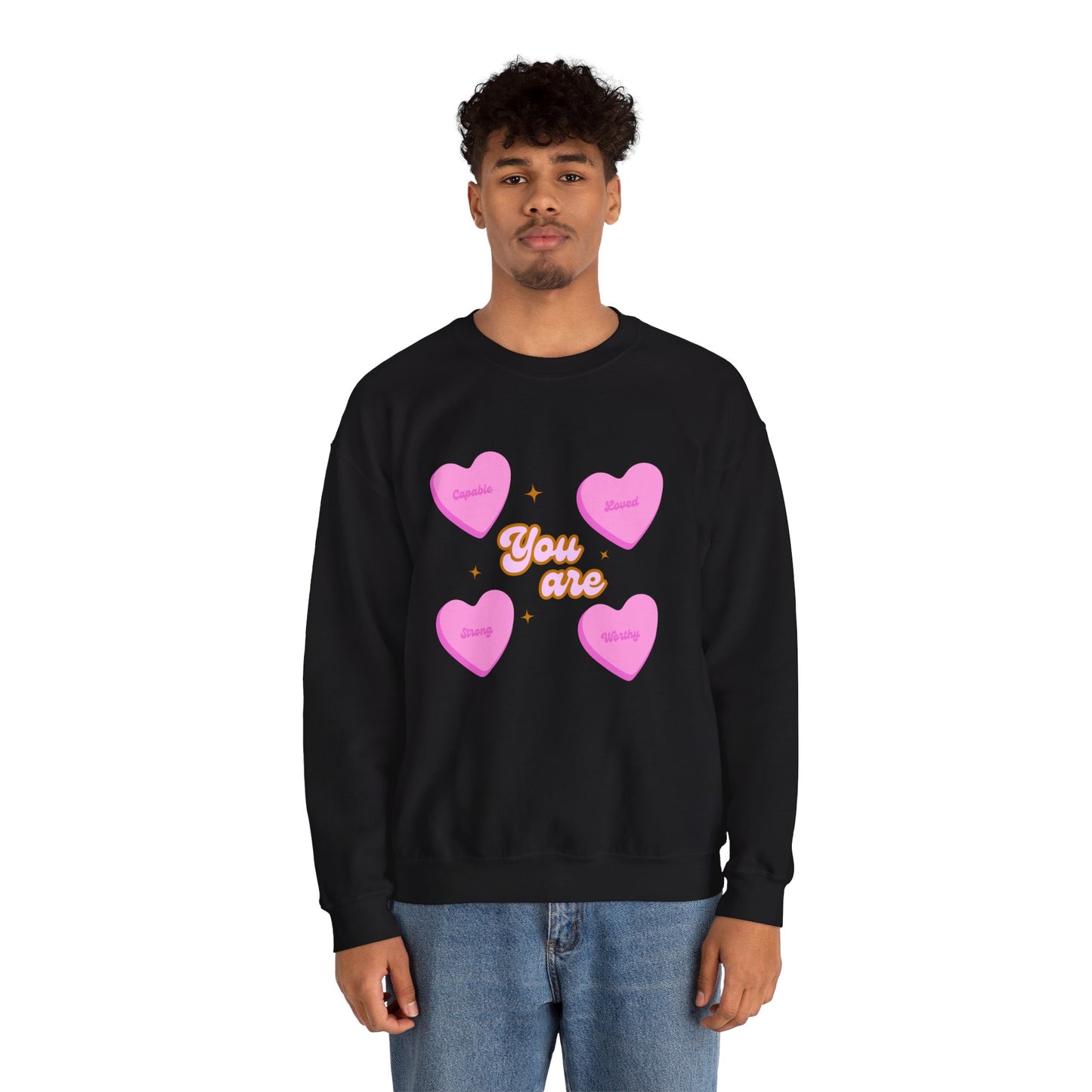 You Are Loved Unisex Heavy Blend™ Crewneck Sweatshirt