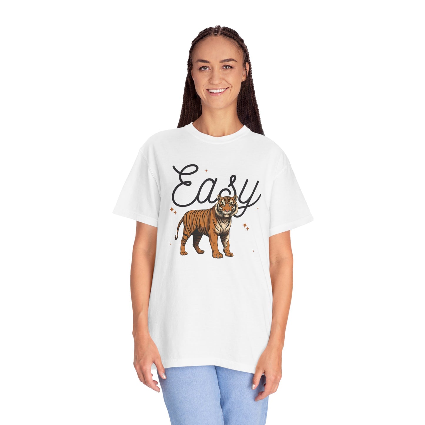 Tiger T-Shirt - Easy Tiger Play On Words