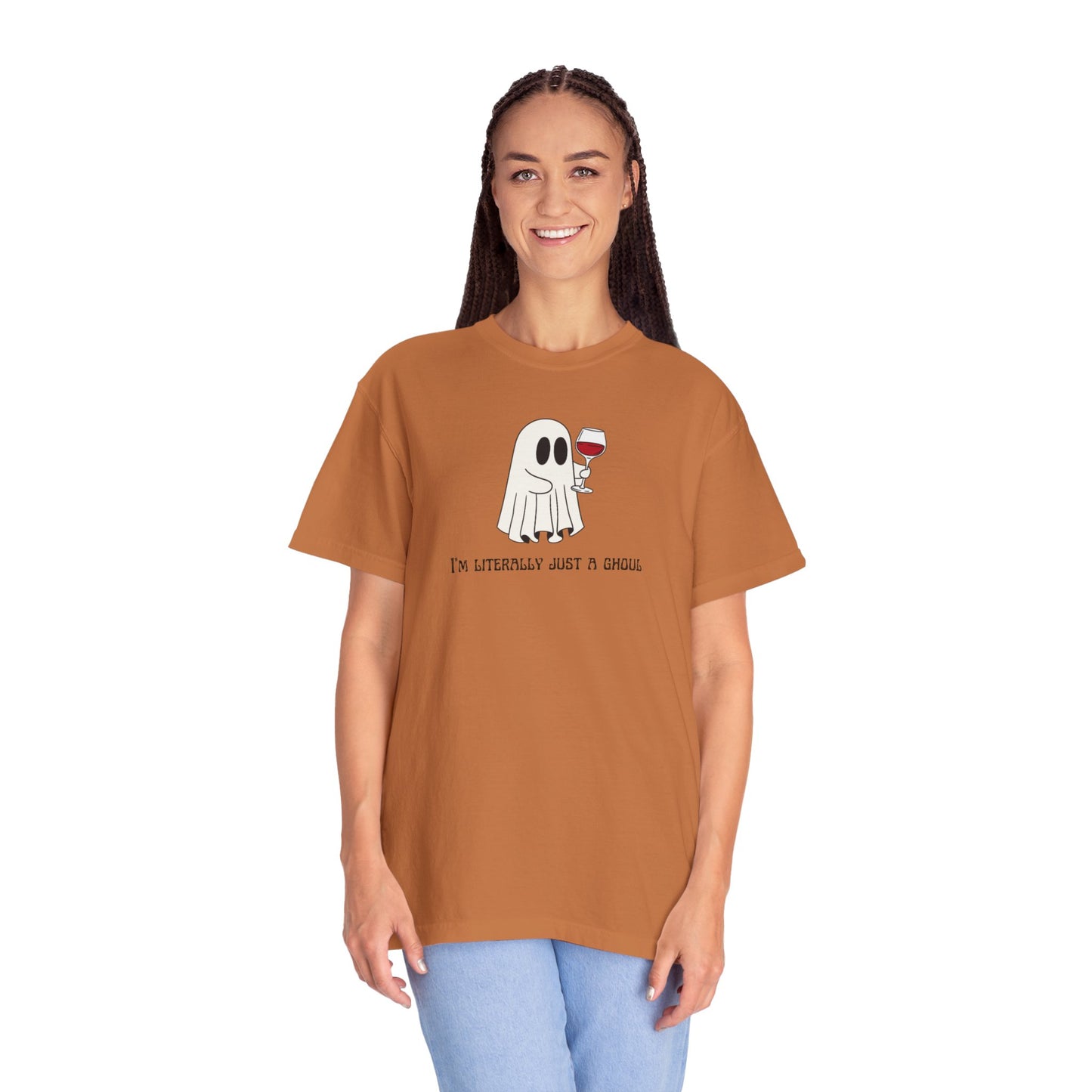 I'm Literally Just a Ghoul Wine Unisex Tee