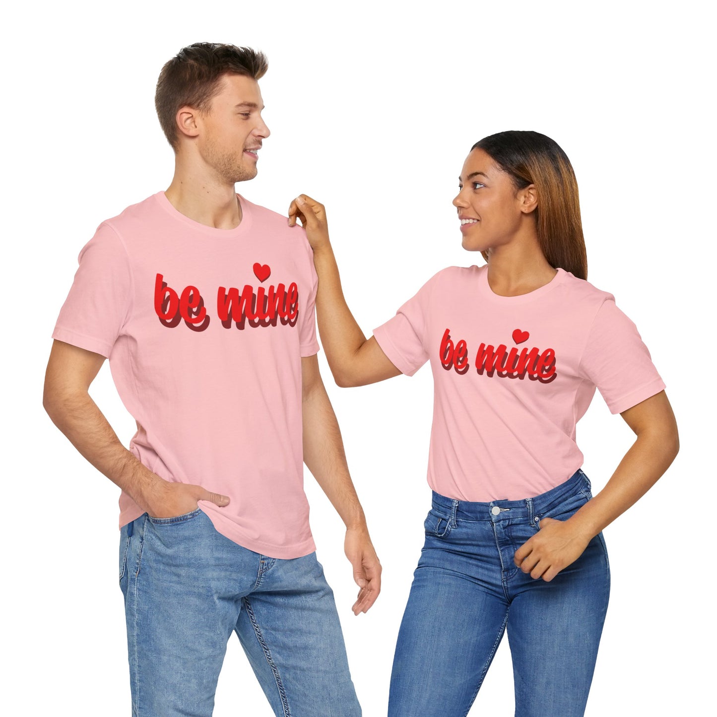 Be Mine Unisex Tee - Perfect for Valentine's Day and Everyday Wear