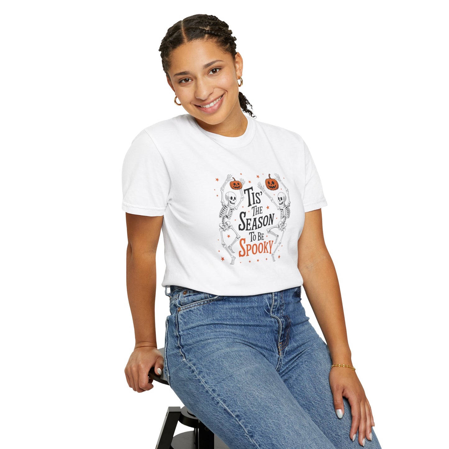 Halloween Spooky T-shirt, Unisex Halloween Tee | 'Tis the Season to be Spooky | Seasonal T-shirt, Fall Festival Shirt, Fun Spooky Apparel, Pumpkin Shirt