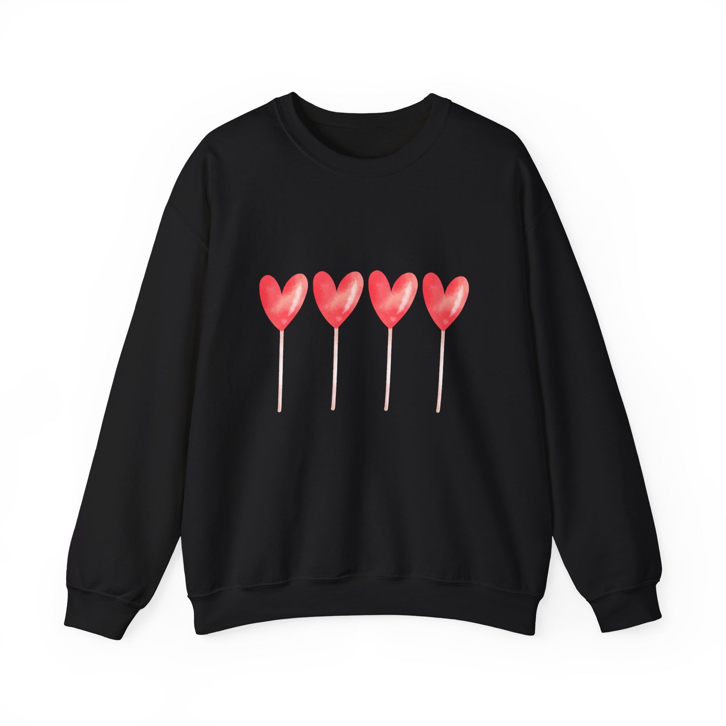 Love Hearts Crewneck Sweatshirt - Unisex Heavy Blend™