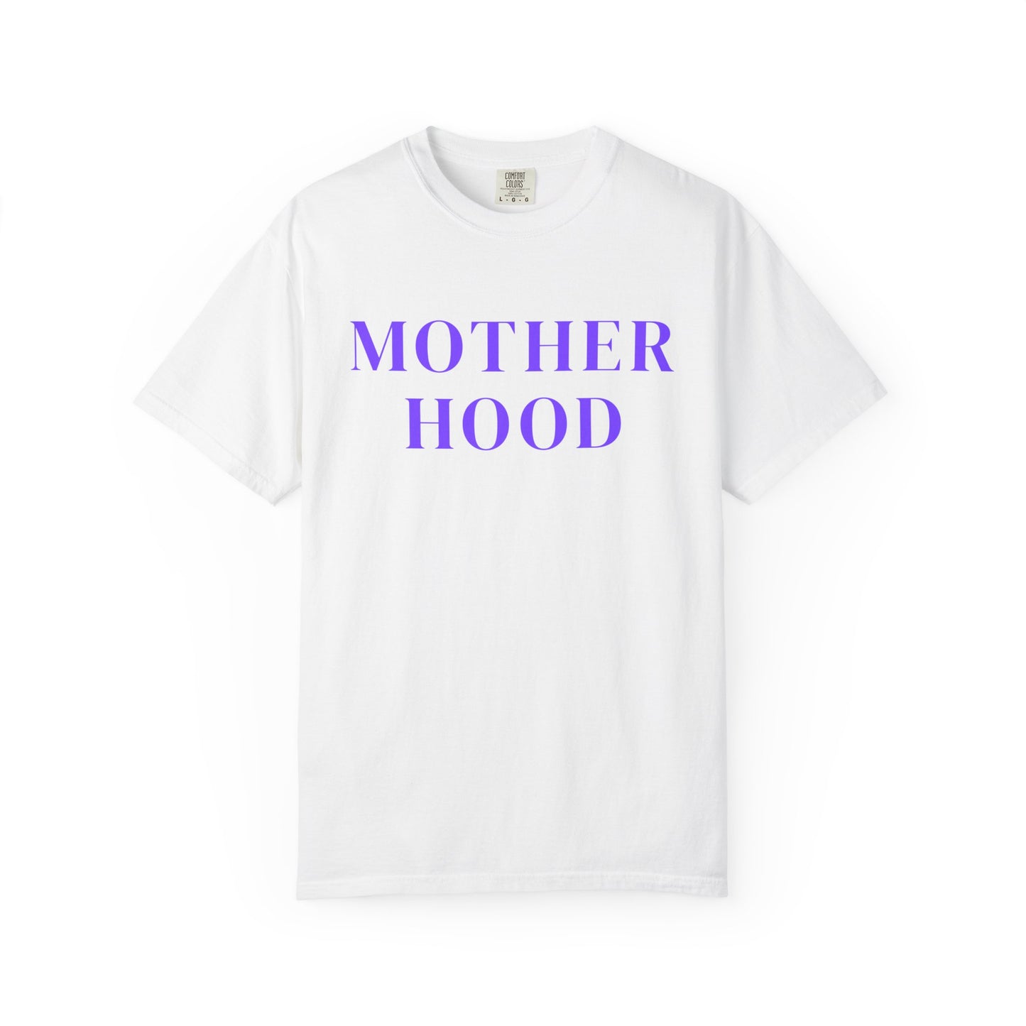 Motherhood Unisex Garment-Dyed T-Shirt, Perfect for Moms, Mother's Day Gift, Casual Wear, Baby Shower, Family Gathering