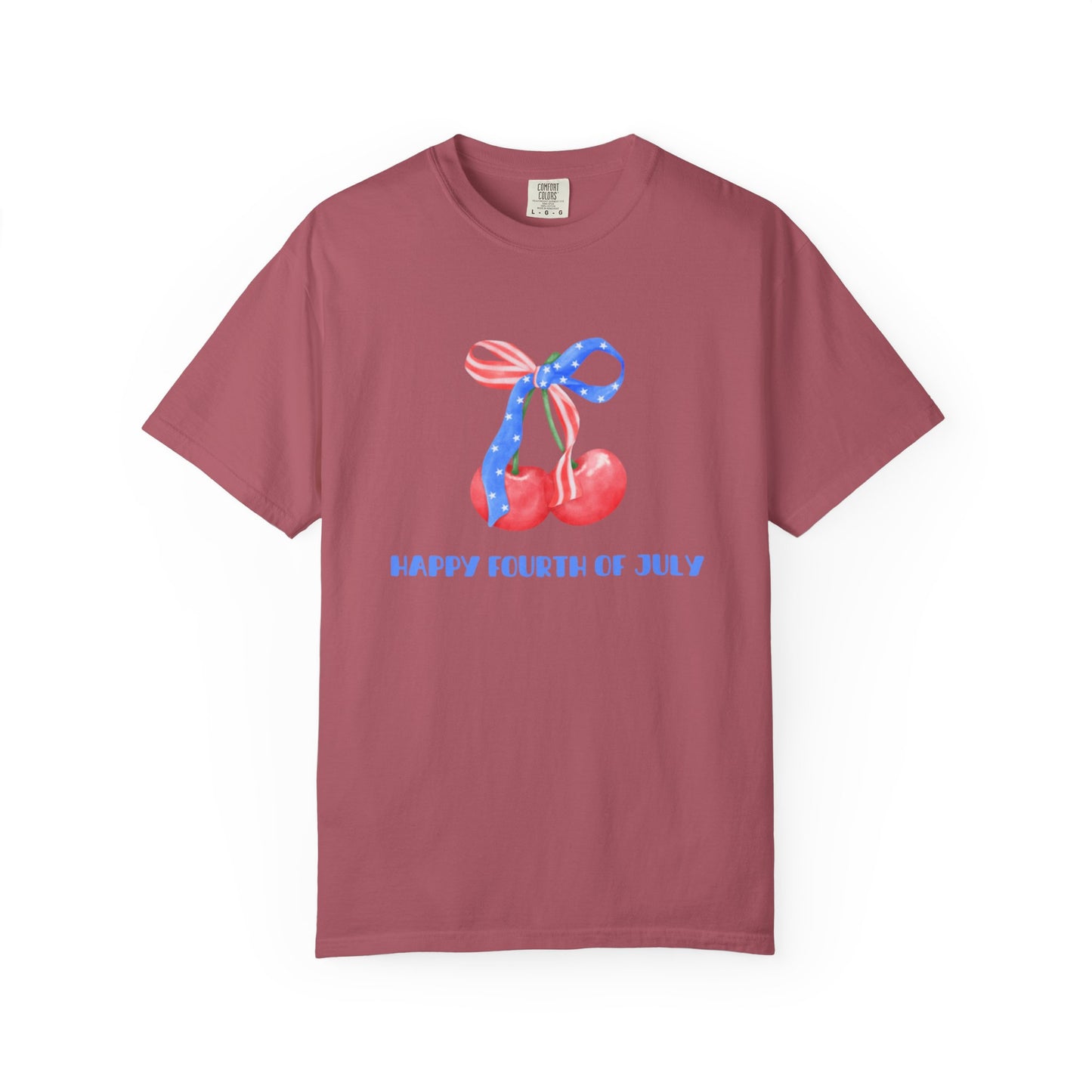 Happy Fourth of July Cherries Unisex Tee