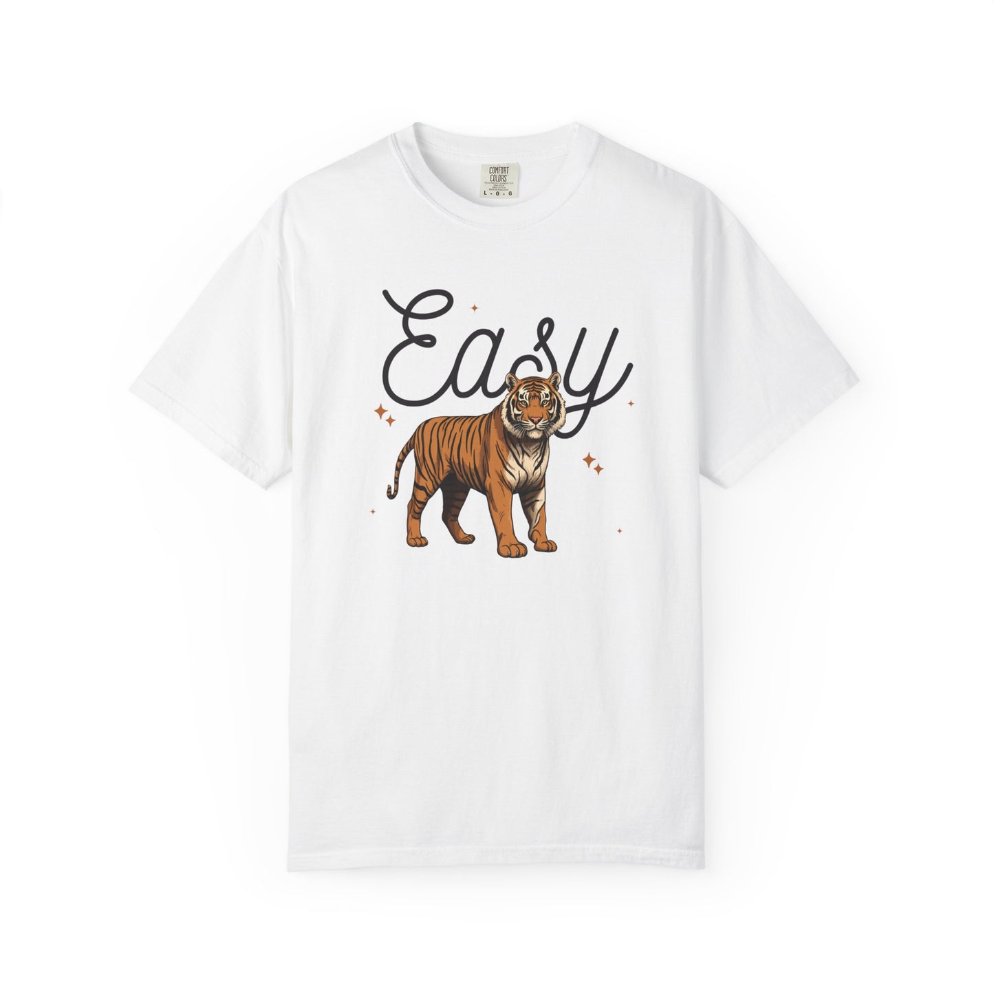 Tiger T-Shirt - Easy Tiger Play On Words