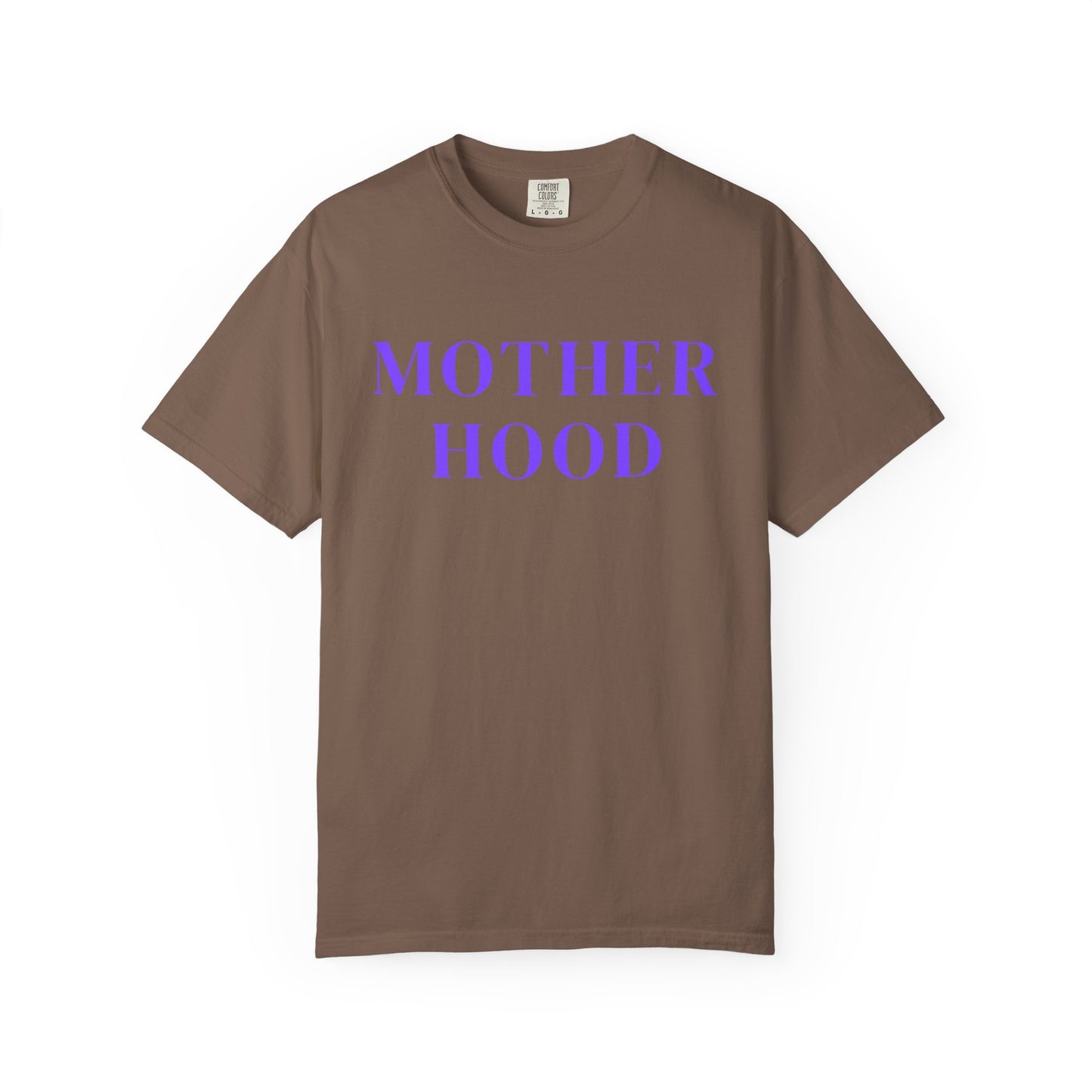 Motherhood Unisex Garment-Dyed T-Shirt, Perfect for Moms, Mother's Day Gift, Casual Wear, Baby Shower, Family Gathering