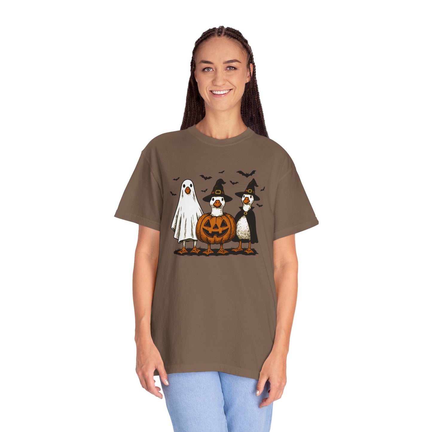 Halloween Goose Graphic T-shirt