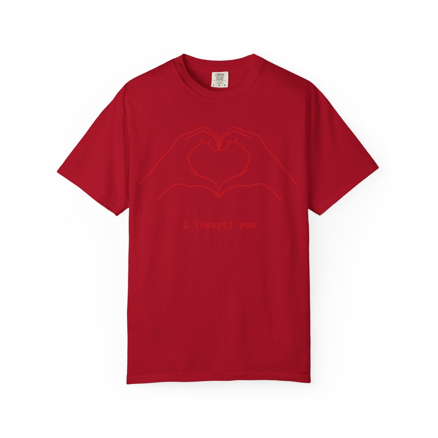 I (Heart) You Unisex Jersey Tee - Perfect Love Gift for Any Occasion