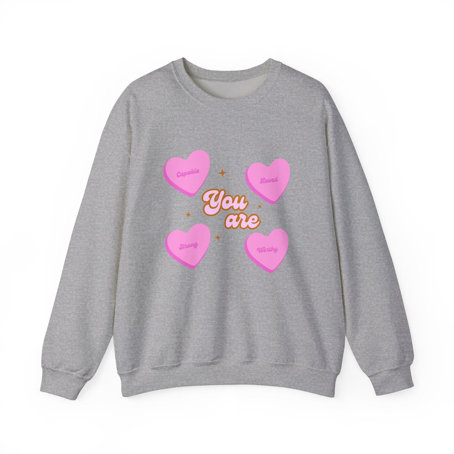 You Are Loved Unisex Heavy Blend™ Crewneck Sweatshirt